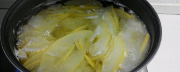 柚子皮泡水喝可以减肥吗