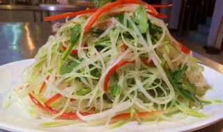 凉拌新鲜白萝卜怎么做好吃 凉拌新鲜白萝卜如何做好吃