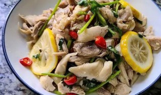 柠檬鸡简单家常做法 柠檬鸡简单好吃做法