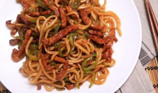 肉丝炒面做法大全 肉丝炒面的家常做法
