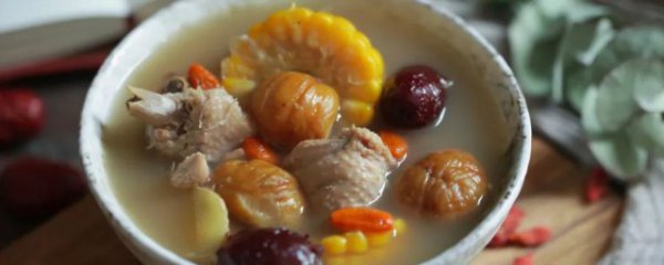 板栗炖鸡汤可以放什么