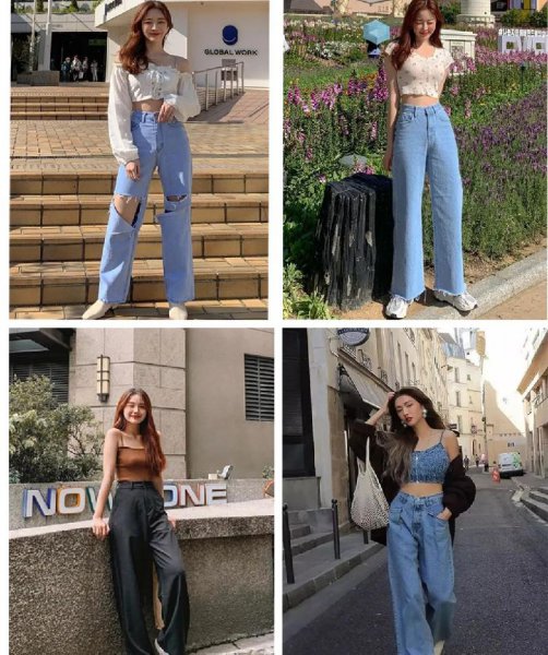 老爹裤搭配什么上衣