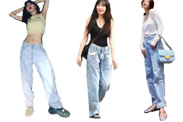 老爹裤搭配什么上衣