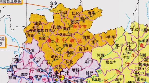 韶关市有几个区几个县