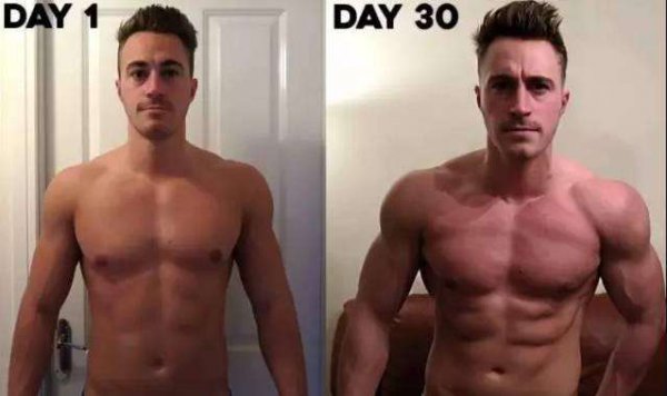 俯卧撑能练出胸肌吗