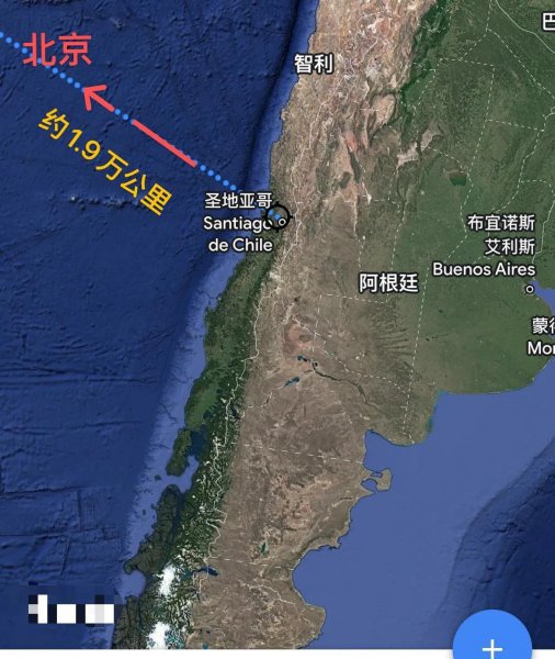 离中国最远的国家排名