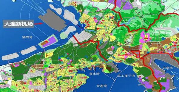 大连有几个机场在哪区