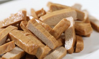 爆炒千叶豆腐 千叶豆腐的做法介绍