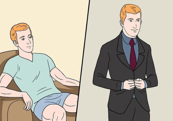 男扮女装的穿衣教程步骤