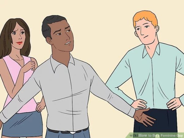 男扮女装的穿衣教程步骤