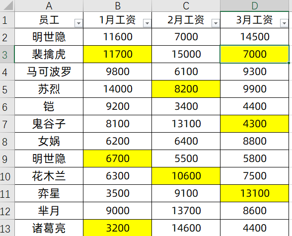 excel求和的三种方法