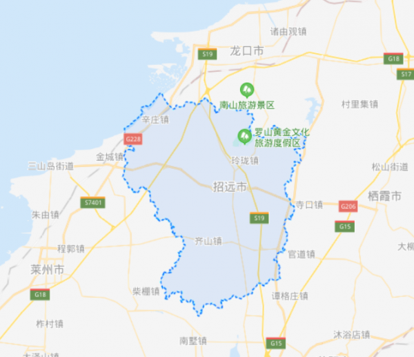 招远市属于哪个市管辖
