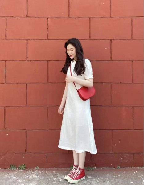 白色裙子配什么鞋子