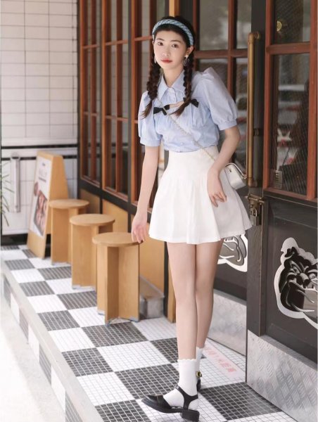 白色裙子配什么鞋子