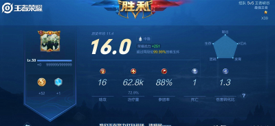 16.0是王者最高评分吗 王者荣耀有16.0以上评分吗