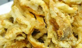 油炸鲜蘑家常做法 油炸鲜蘑做法分享