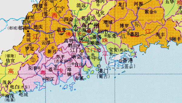 江门市属于哪个省