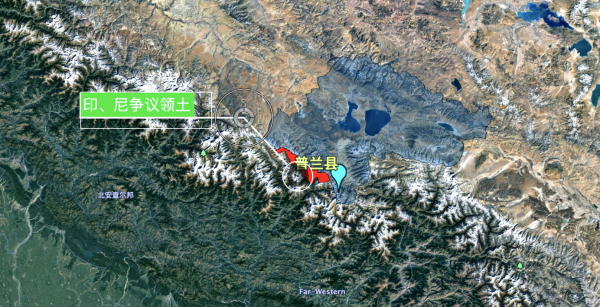 普兰县城海拔多少米