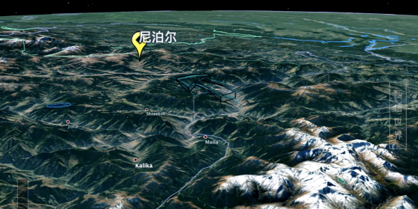 普兰县城海拔多少米