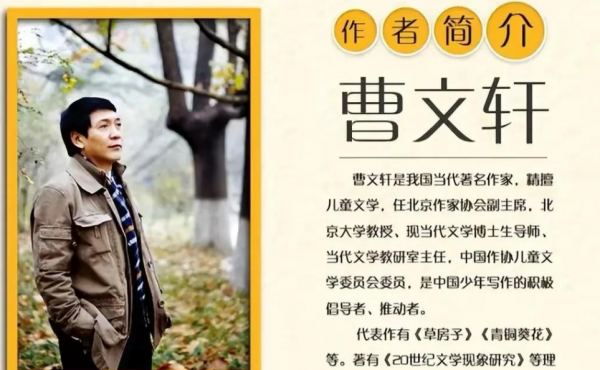 曹文轩的书为什么不能看