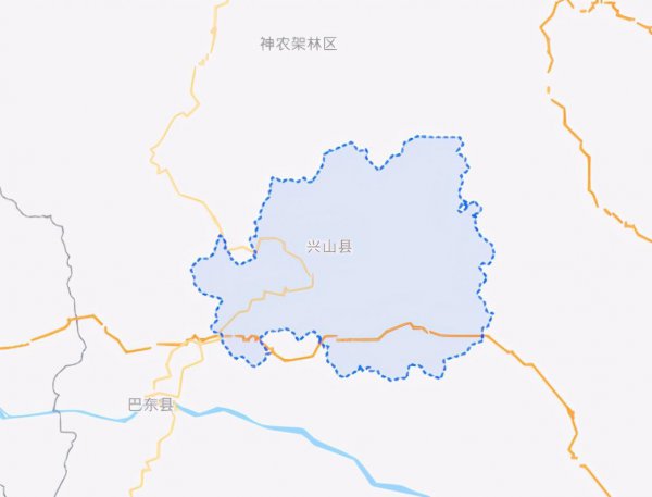 兴山县属于哪个市管辖区域范围