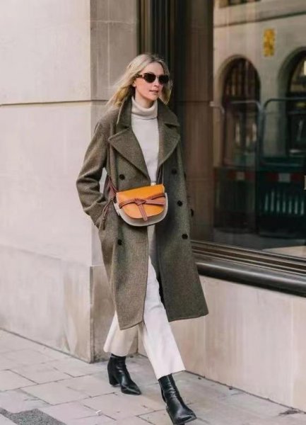 大衣配什么裤子好看