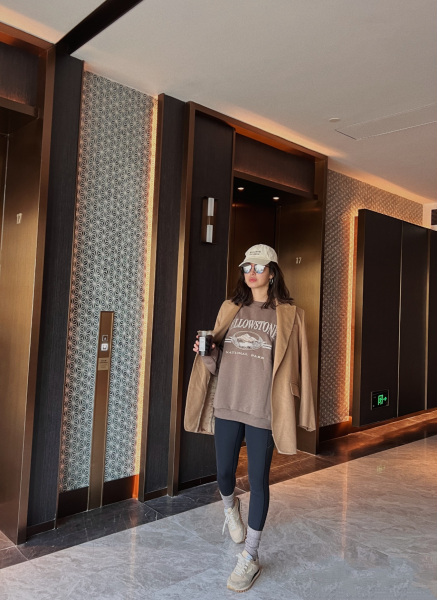 瑜伽裤怎么搭配好看