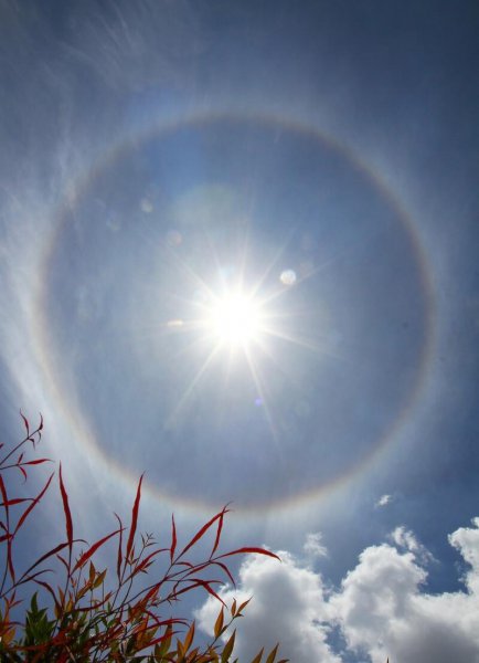 日晕的征兆预示着什么说法