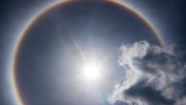 日晕的征兆预示着什么说法