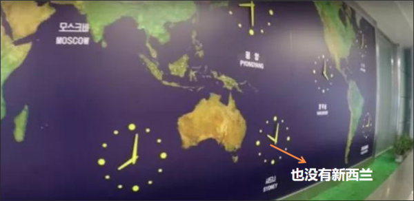 新西兰在地图上的位置