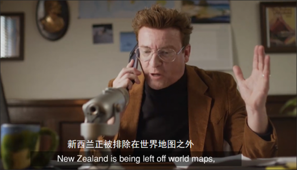 新西兰在地图上的位置