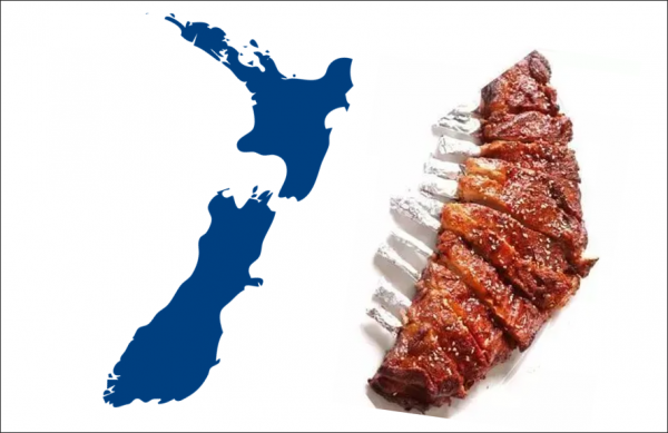 新西兰在地图上的位置