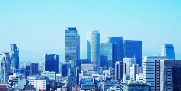 名古屋在日本的位置