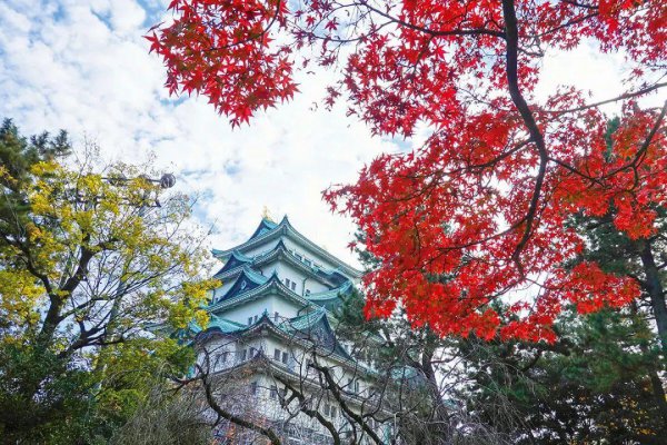 名古屋在日本的位置