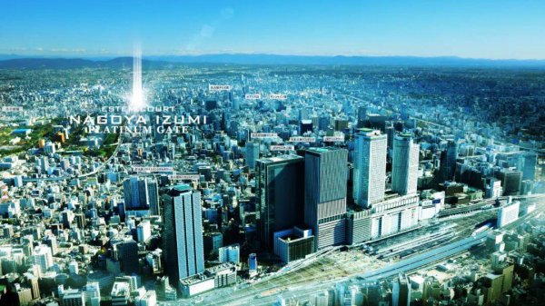 名古屋在日本的位置