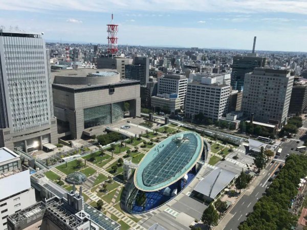 名古屋在日本的位置