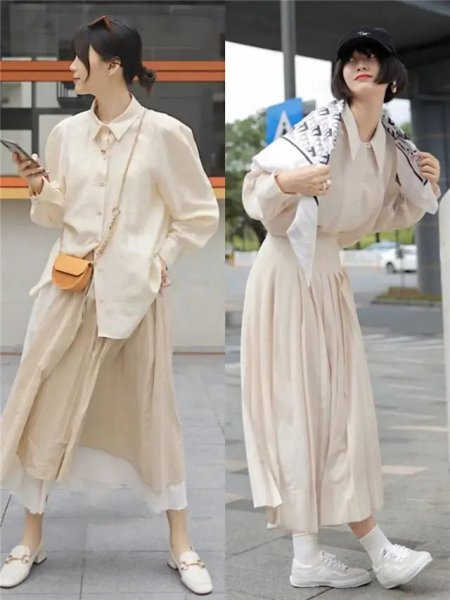 杏色搭配什么颜色好看