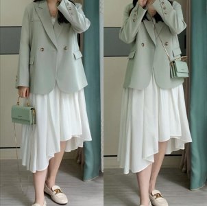 微胖女人怎么穿搭好看图片 微胖女生穿什么衣服风格好