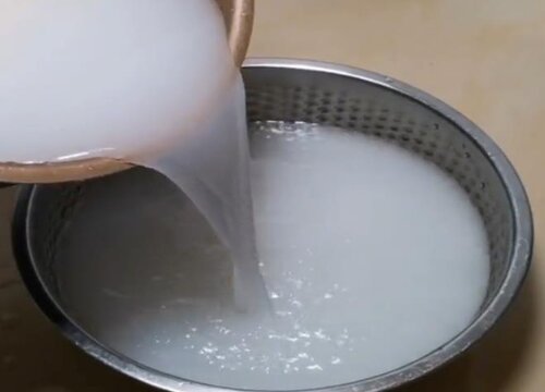 淘米水能直接浇花吗