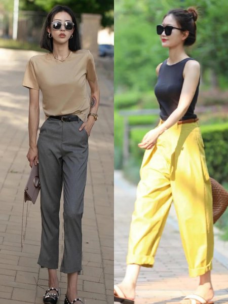 腿短腿粗的女生适合穿什么裤子