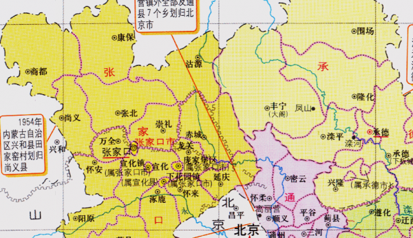 张家口属于哪个省的城市