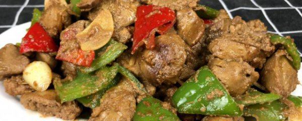 爆炒鸡肝的做法