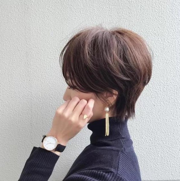 中老年发型女短发