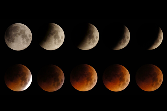 日食是怎么形成的物理示意图