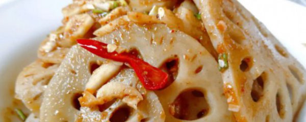 如何凉拌藕片好吃