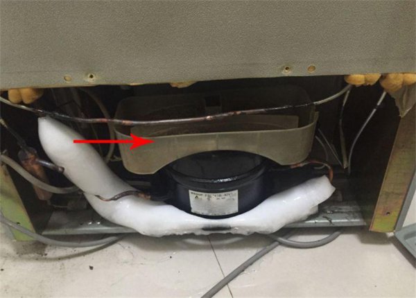 冰箱后面的储水盒怎么取出图解