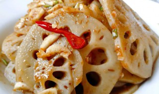 如何凉拌藕片好吃 怎么凉拌藕片好吃