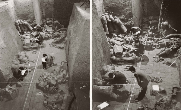 兵马俑本来的颜色是什么