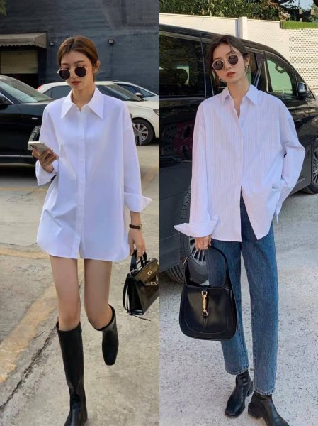 白衬衫怎么搭配好看