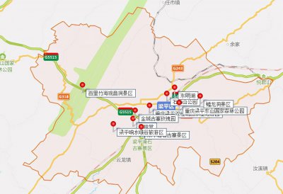 梁平旅游景点大全 重庆市梁平区自驾游十大景区排行榜